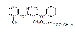 Azoxystrobin 25٪ SC مبيد فطري واسع الطيف للنباتات CAS 131860-33-8